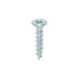 This is an image of Timco - Solo Chipboard & Woodscrews - PZ - Double Countersunk - Zinc 5.0 x 25mm - (200 PCS Box) 50025SOLOZ