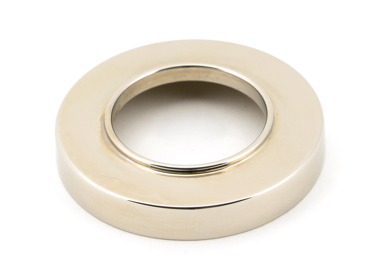 From The Anvil - Polished Nickel Newbury Lever on Rose Set (Plain) - Unsprung | Sku. 50025 | Trade Door Handles.