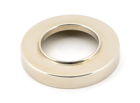 From The Anvil - Polished Nickel Newbury Lever on Rose Set (Plain) - Unsprung | Sku. 50025 | Trade Door Handles.