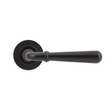 From The Anvil - Aged Bronze Newbury Lever on Rose Set (Plain) - Unsprung | Sku. 50029 | Trade Door Handles.