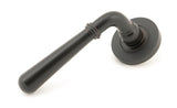 From The Anvil - Aged Bronze Newbury Lever on Rose Set (Plain) - Unsprung | Sku. 50029 | Trade Door Handles.