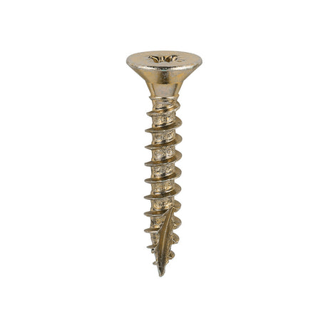 This is an image of Timco - Classic Multi-Purpose Screws - PZ - Double Countersunk - Yellow 5.0 x 30mm - (200 PCS Box) 50030CLAF