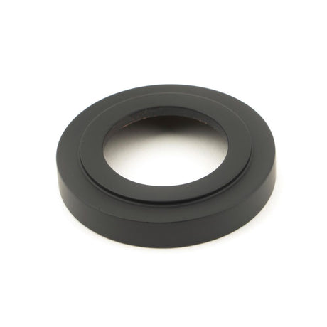 From The Anvil - Aged Bronze Newbury Lever on Rose Set (Art Deco) - Unsprung | Sku. 50030 | Trade Door Handles.