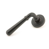 From The Anvil - Aged Bronze Newbury Lever on Rose Set (Art Deco) - Unsprung | Sku. 50030 | Trade Door Handles.