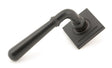 From The Anvil - Aged Bronze Newbury Lever on Rose Set (Square) - Unsprung | Sku. 50032 | Trade Door Handles.