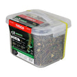 This is an image of Timco - C2 Strong-Fix Screws - PZ - Double Countersunk - Twin-Cut - Yellow 5.0 x 50mm - (1600 PCS Tub) 50050C2LT