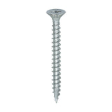 This is an image of Timco - Classic Multi-Purpose Screws - PZ - Double Countersunk - A4 Stainless Steel 5.0 x 50mm - (200 PCS Box) 50050CLA4