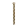 This is an image of Timco - Classic Multi-Purpose Screws - PZ - Double Countersunk - Yellow 5.0 x 55mm - (200 PCS Box) 50055CLAF