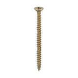 This is an image of Timco - Classic Multi-Purpose Screws - PZ - Double Countersunk - Yellow 5.0 x 55mm - (200 PCS Box) 50055CLAF