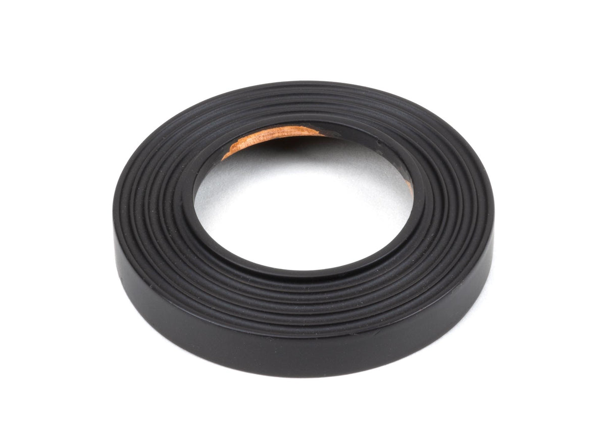 From The Anvil - Aged Bronze Avon Round Lever on Rose Set (Beehive) - Unsprung | Sku. 50059 | Trade Door Handles.