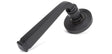 From The Anvil - Aged Bronze Avon Round Lever on Rose Set (Beehive) - Unsprung | Sku. 50059 | Trade Door Handles.