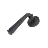 From The Anvil - Aged Bronze Avon Round Lever on Rose Set (Beehive) - Unsprung | Sku. 50059 | Trade Door Handles.