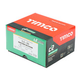 This is an image of Timco - C2 Strong-Fix Screws - PZ - Double Countersunk - Twin-Cut - Yellow 5.0 x 60mm - (1000 PCS Box) 50060C2IND