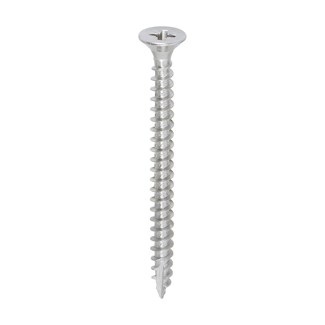 This is an image of Timco - Classic Multi-Purpose Screws - PZ - Double Countersunk - A2 Stainless Steel 5.0 x 60mm - (200 PCS Box) 50060CLASS