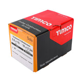 This is an image of Timco - Solo Chipboard & Woodscrews - PZ - Double Countersunk - Yellow 5.0 x 70mm - (200 PCS Box) 50070SOLOC