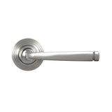 From The Anvil - Satin Marine SS (316) Avon Round Lever on Rose Set (Beehive) - Unsprung | Sku. 50075 | Trade Door Handles.