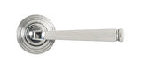 From The Anvil - Polished Marine SS (316) Avon Round Lever on Rose Set (Beehive) - Unsprung | Sku. 50079 | Trade Door Handles.