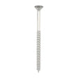 This is an image of Timco - Classic Multi-Purpose Screws - PZ - Double Countersunk - Stainless Steel 5.0 x 80mm - (6 PCS TIMpac) 50080CHSSP