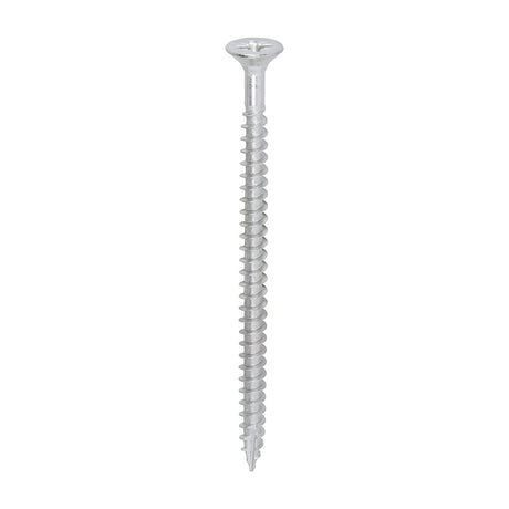 This is an image of Timco - Classic Multi-Purpose Screws - PZ - Double Countersunk - A2 Stainless Steel 5.0 x 80mm - (200 PCS Box) 50080CLASS