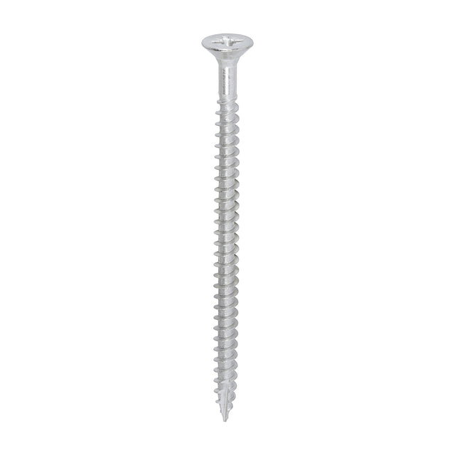 This is an image of Timco - Classic Multi-Purpose Screws - PZ - Double Countersunk - A2 Stainless Steel 5.0 x 80mm - (200 PCS Box) 50080CLASS