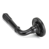 From The Anvil - Aged Bronze Reeded Lever on Rose Set - Unsprung | Sku. 50089 | Trade Door Handles.