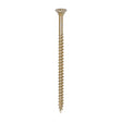 This is an image of Timco - C2 Strong-Fix Screws - PZ - Double Countersunk - Twin-Cut - Yellow 5.0 x 90mm - (100 PCS Box) 50090C2