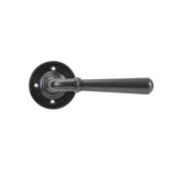 From The Anvil - Aged Bronze Newbury Lever on Rose Set - Unsprung | Sku. 50094 | Trade Door Handles.