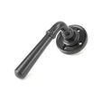 From The Anvil - Aged Bronze Newbury Lever on Rose Set - Unsprung | Sku. 50094 | Trade Door Handles.