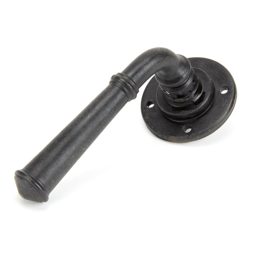 From The Anvil - External Beeswax Regency Lever on Rose Set - Unsprung | Sku. 50096 | Trade Door Handles.