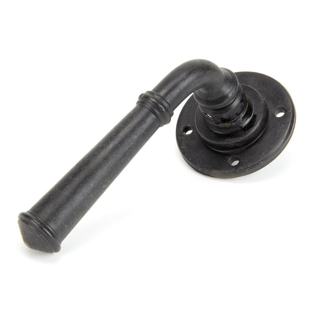 From The Anvil - External Beeswax Regency Lever on Rose Set - Unsprung | Sku. 50096 | Trade Door Handles.