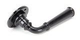 From The Anvil - Black Regency Lever on Rose Set - Unsprung | Sku. 50097 | Trade Door Handles.
