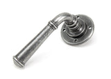 From The Anvil - Pewter Regency Lever on Rose Set - Unsprung | Sku. 50098 | Trade Door Handles.