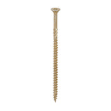 This is an image of Timco - C2 Strong-Fix Screws - PZ - Double Countersunk - Twin-Cut - Yellow 5.0 x 100mm - (100 PCS Box) 50100C2