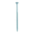 This is an image of Timco - Solo Chipboard & Woodscrews - PZ - Double Countersunk - Zinc 5.0 x 100mm - (100 PCS Box) 50100SOLOZ