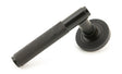 From The Anvil - Aged Bronze Brompton Lever on Rose Set (Beehive) - Unsprung | Sku. 50101 | Trade Door Handles.