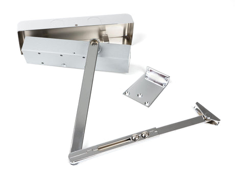 From The Anvil - Polished Chrome Size 2-5 Door Closer & Cover | Sku. 50110 | Trade Door Handles.