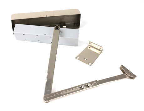 From The Anvil - Polished Nickel Size 2-5 Door Closer & Cover | Sku. 50111 | Trade Door Handles.
