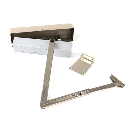 From The Anvil - Polished Nickel Size 2-5 Door Closer & Cover | Sku. 50111 | Trade Door Handles.