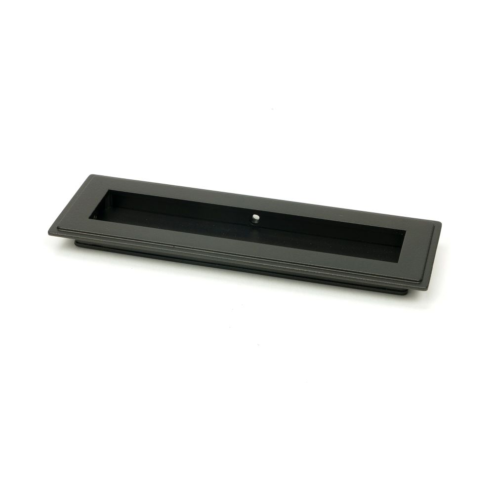 From The Anvil - Aged Bronze 175mm Art Deco Rectangular Pull | Sku. 50116 | Trade Door Handles.