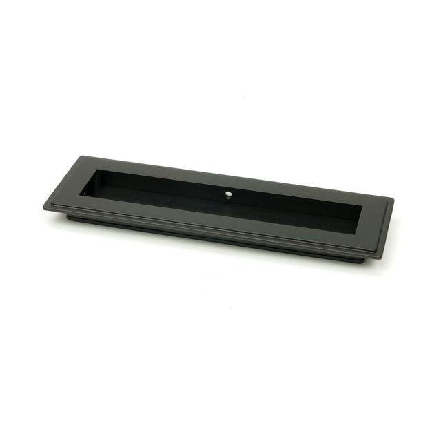 From The Anvil - Aged Bronze 175mm Art Deco Rectangular Pull | Sku. 50116 | Trade Door Handles.