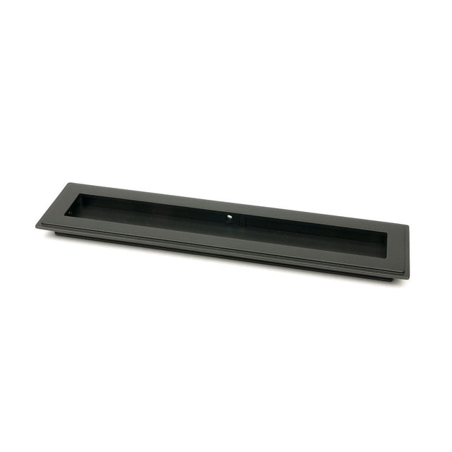 From The Anvil - Aged Bronze 250mm Art Deco Rectangular Pull | Sku. 50117 | Trade Door Handles.