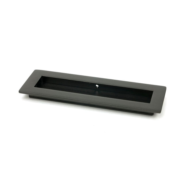 From The Anvil - Aged Bronze 175mm Plain Rectangular Pull | Sku. 50118 | Trade Door Handles.