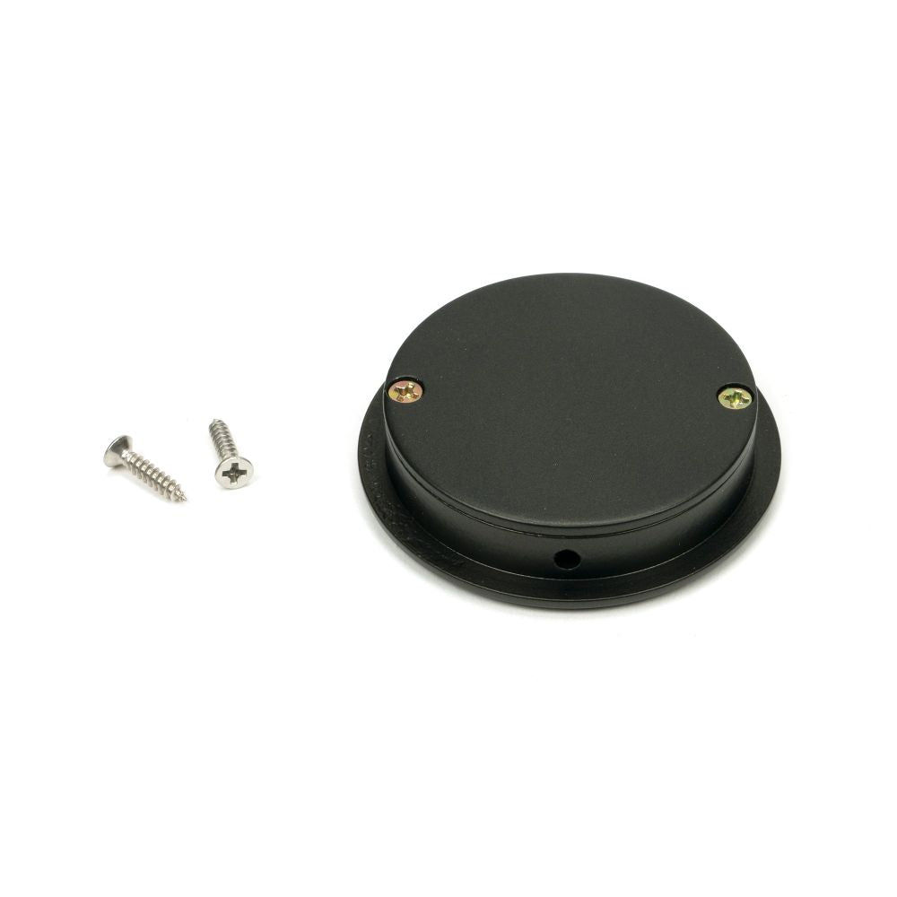 From The Anvil - Aged Bronze 60mm Art Deco Round Pull | Sku. 50124 | Trade Door Handles.