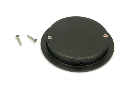 From The Anvil - Aged Bronze 75mm Art Deco Round Pull | Sku. 50125 | Trade Door Handles.