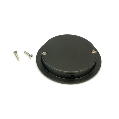 From The Anvil - Aged Bronze 75mm Art Deco Round Pull | Sku. 50125 | Trade Door Handles.