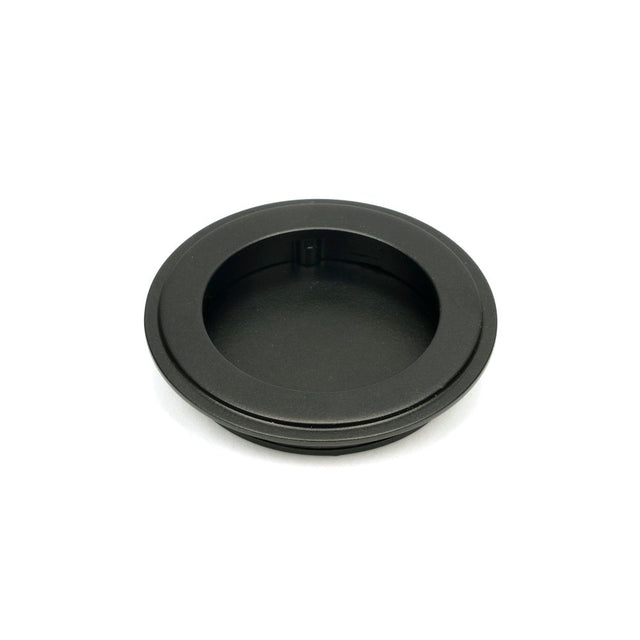 From The Anvil - Aged Bronze 75mm Art Deco Round Pull | Sku. 50125 | Trade Door Handles.