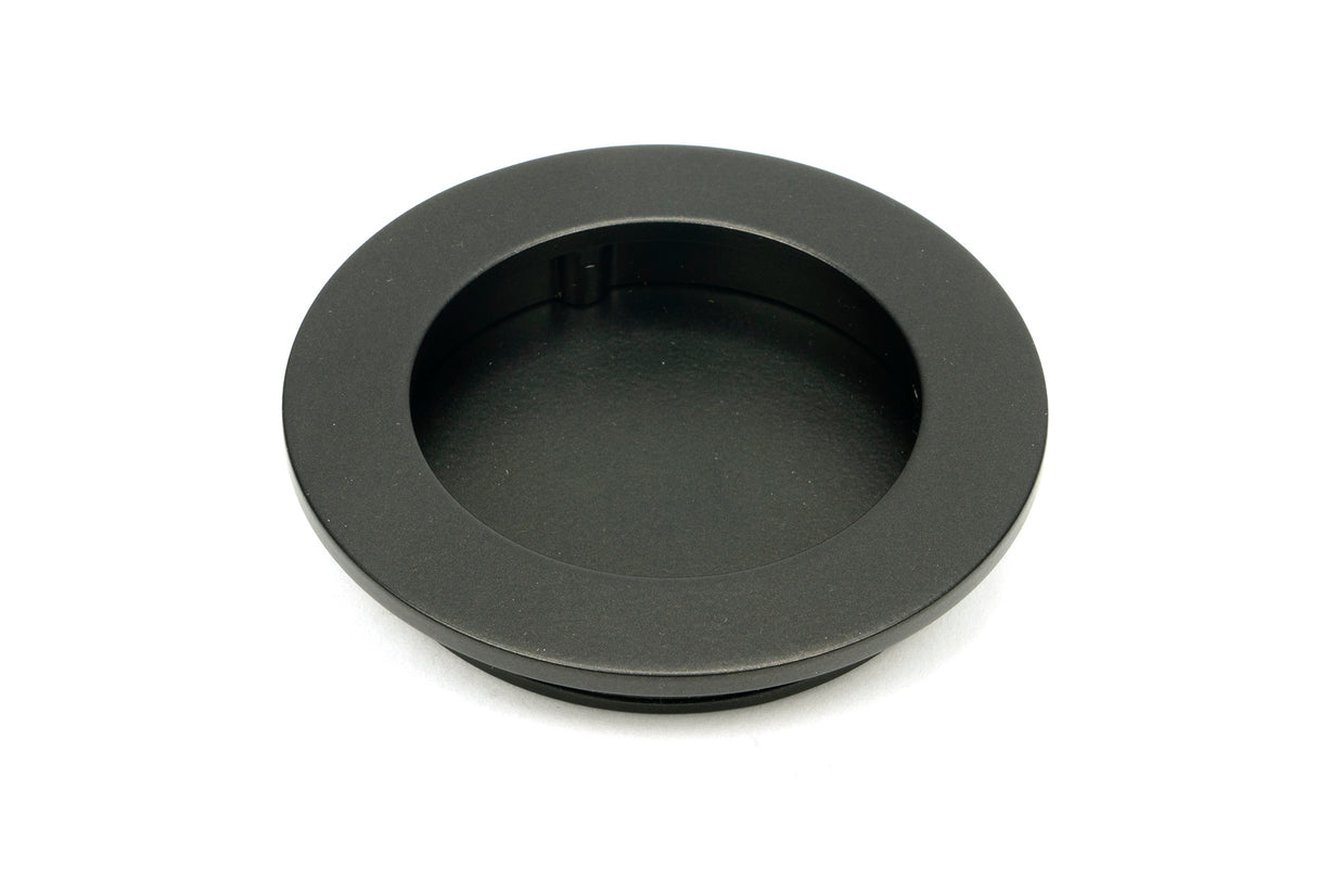 From The Anvil - Aged Bronze 75mm Plain Round Pull | Sku. 50127 | Trade Door Handles.