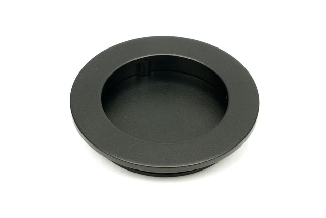 From The Anvil - Aged Bronze 75mm Plain Round Pull | Sku. 50127 | Trade Door Handles.