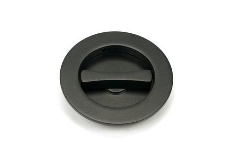 From The Anvil - Aged Bronze 75mm Plain Round Pull - Privacy Set | Sku. 50131 | Trade Door Handles.