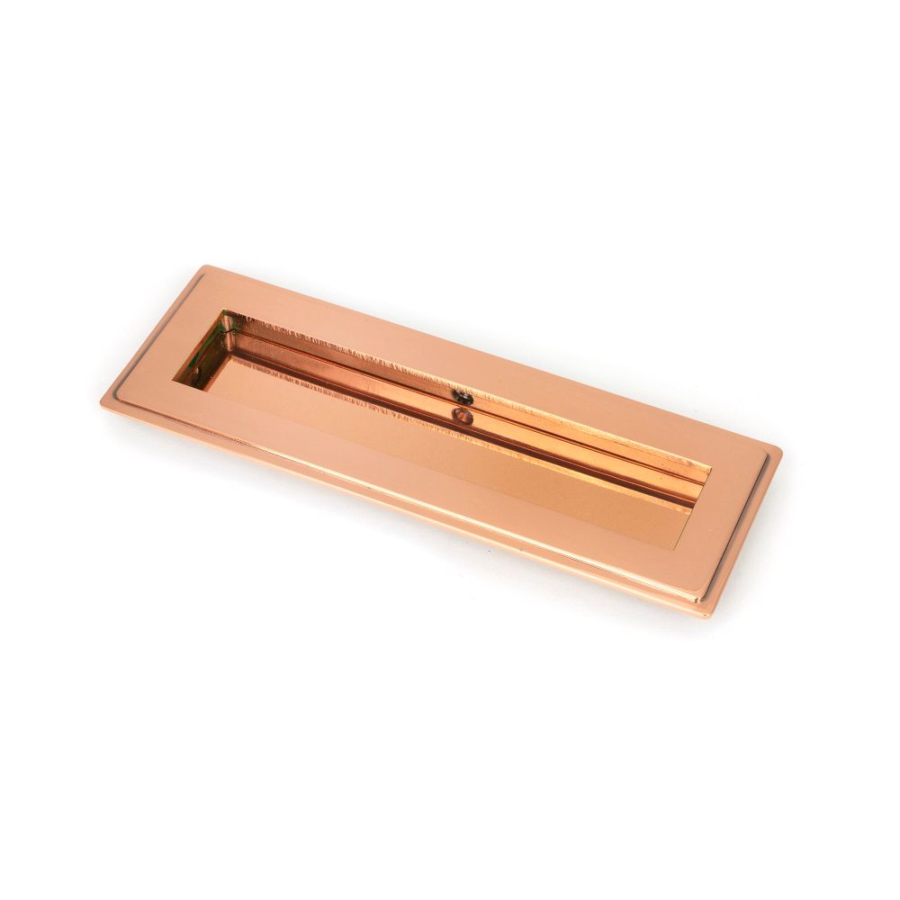 From The Anvil - Polished Bronze 175mm Art Deco Rectangular Pull | Sku. 50134 | Trade Door Handles.